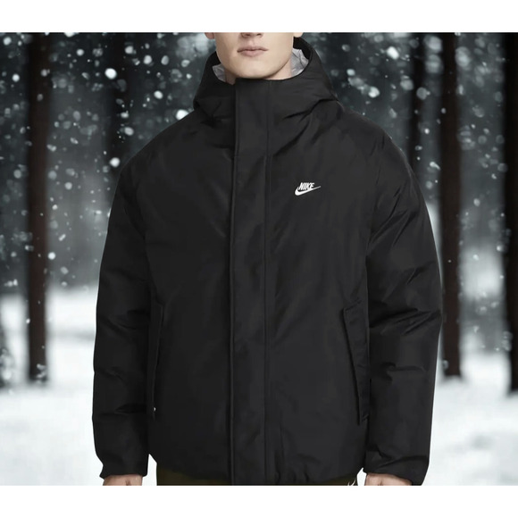 Nike StormFit ADV GoreTex FullZip Hoddie Erkek Mont Jacket 2XL DQ4932-010 NWOT - Picture 1 of 9